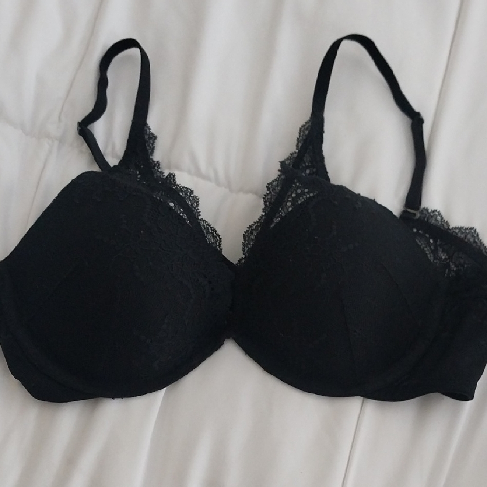 SPANX Black Lace Bra